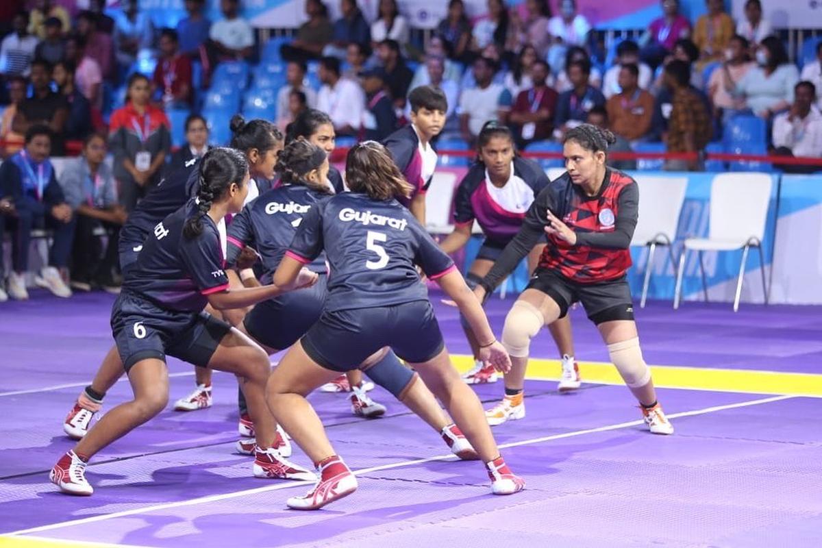 Kabaddi at National Games 2022 Schedule, athletes in action, timings