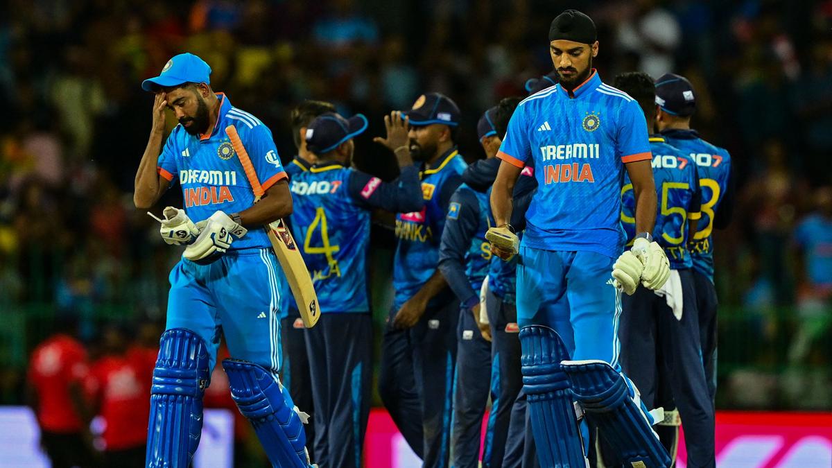 IND vs SL, 1st ODI: India fumbles chase as Sri Lankan bowlers force a tie