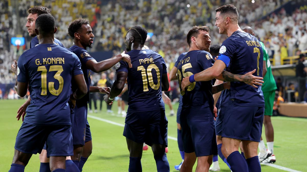 Ronaldo, Mane on target as Al Nassr thumps Al Hazem 5-1 in Saudi Pro League match