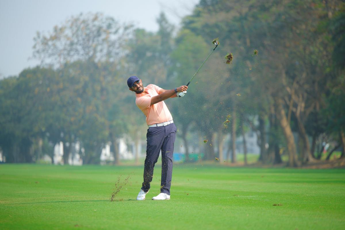 Indian golfer Yuvraj Sandhu.