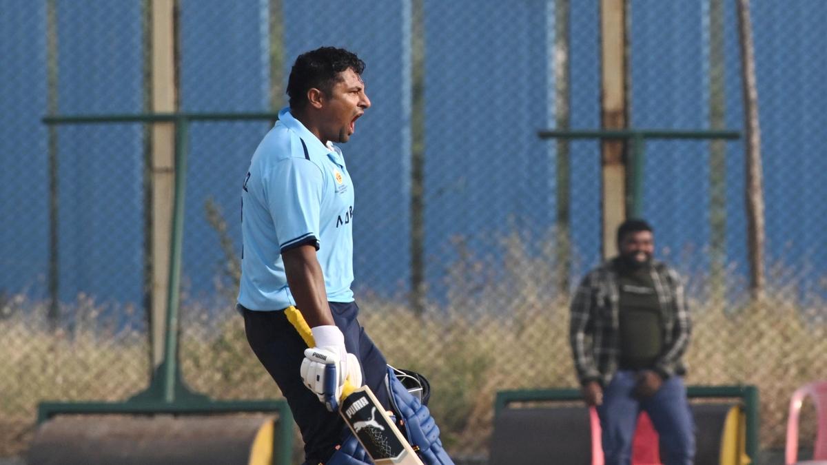 SMAT 2025-26: Sarfaraz Khan scores maiden T20 century in Mumbai vs Assam game