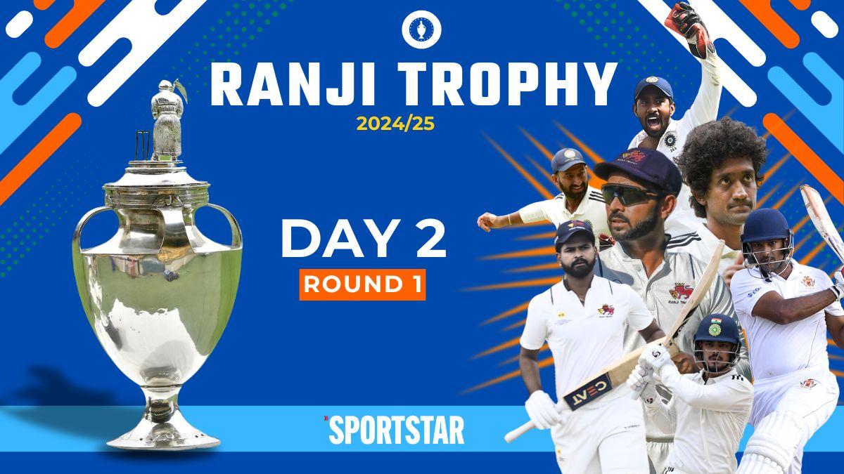 Ranji Trophy LIVE Score, Round 1 Day 2 Updates: Mumbai 214 all out, Baroda takes 76-run lead; TN 260/2 vs SAU