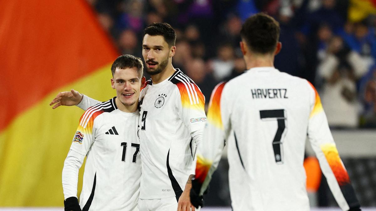 UEFA Nations League 202425 Germany thrashes Bosnia 70 to seal top