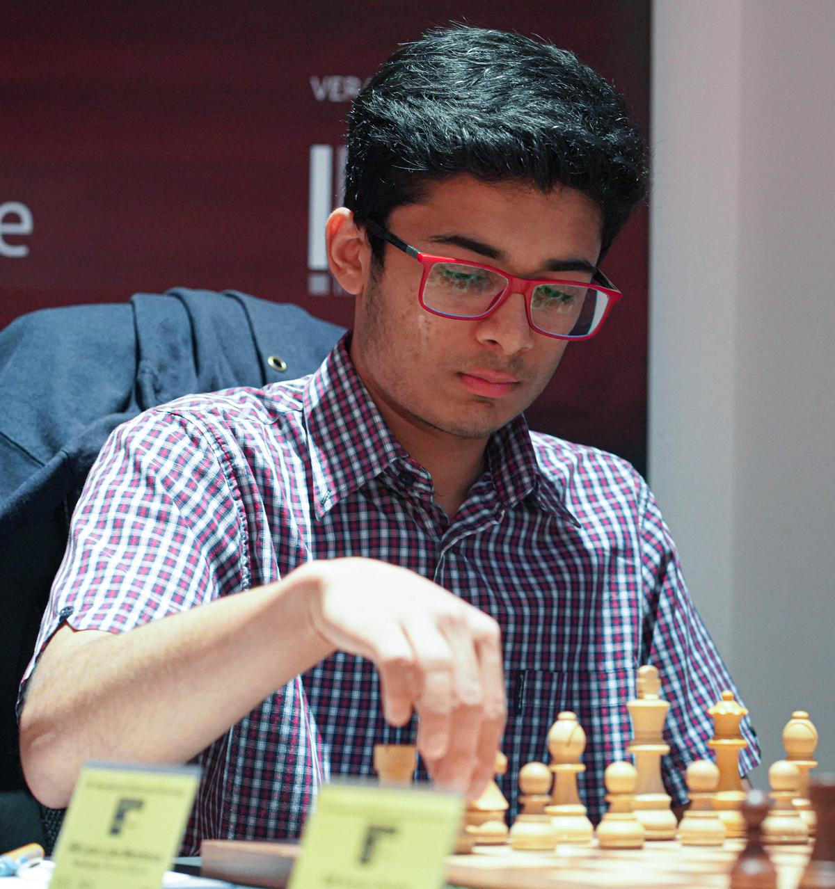 FILE PHOTO: Leon Luke Mendonca won the Tata Steel Chess Challengers. 