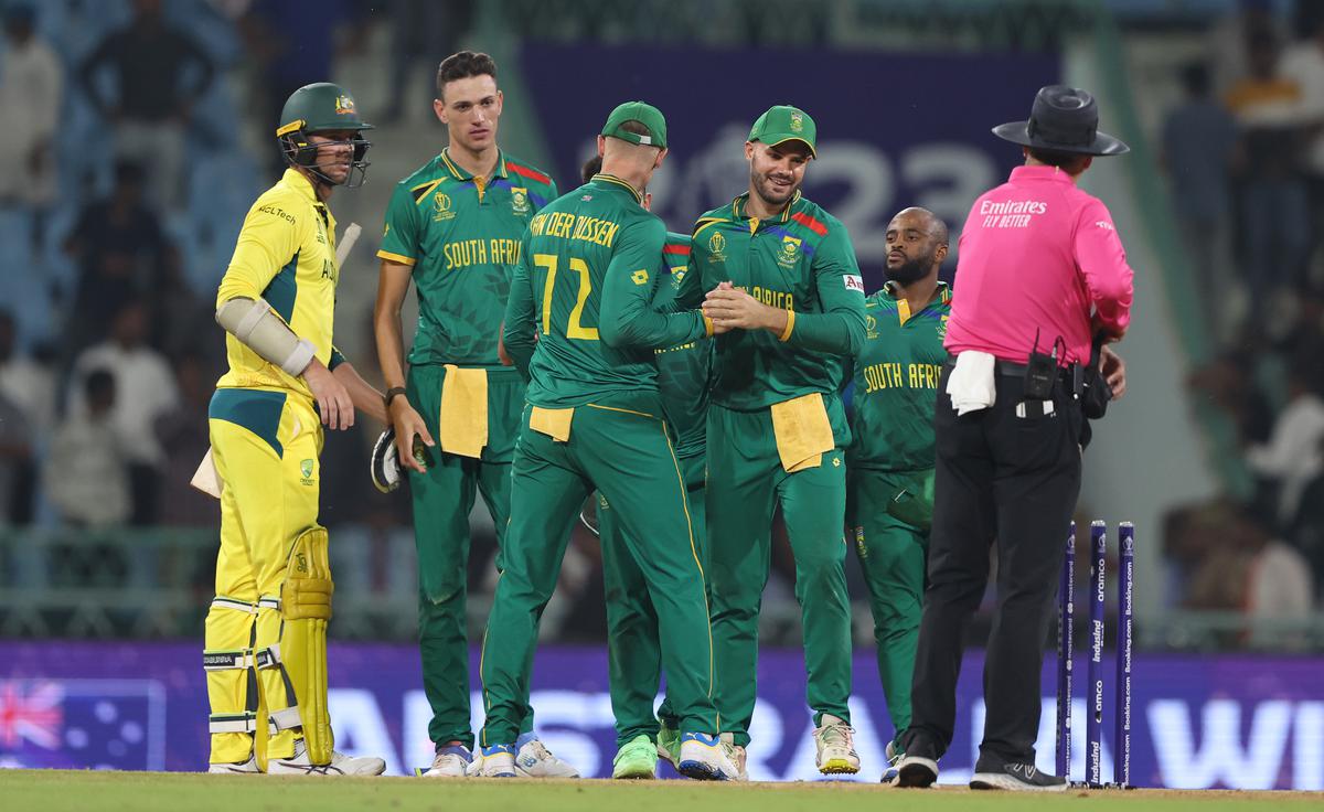 AUS vs SA: South Africa hands Australia its biggest ODI World Cup loss -  Sportstar