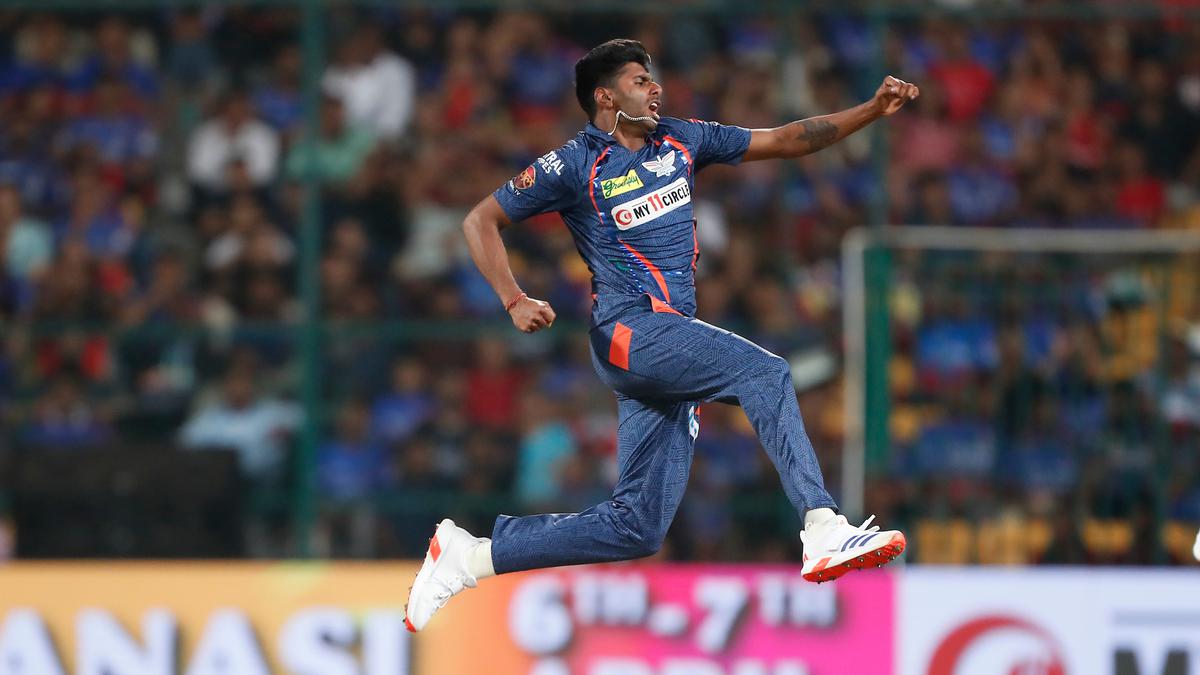 RCB vs LSG IPL 2024, Match in Pictures: Quinton de Kock’s fireworks, Mayank Yadav’s scorchers silence Chinnaswamy Stadium