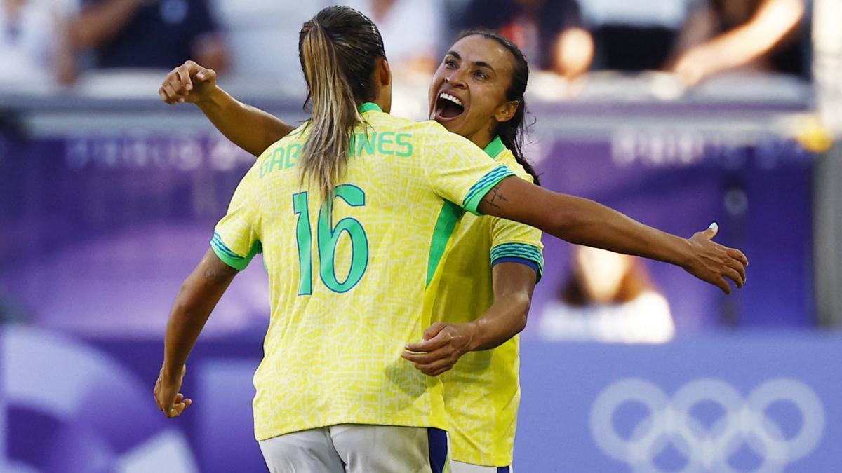 Paris 2024 Olympics: Marta assists Nunes as Brazil leads against Nigeria in Olympic Games