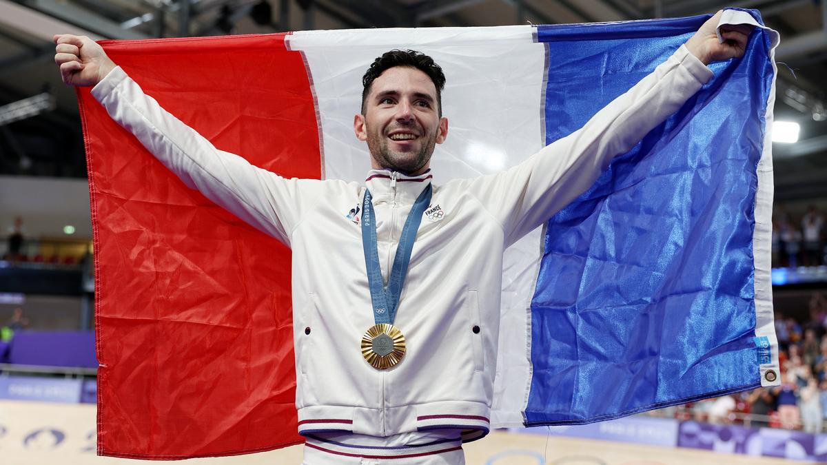 Paris 2024 Olympics, Cycling Track Crash can’t deny Frenchman Thomas