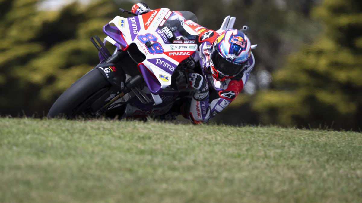 Australian MotoGP: Martin scorches to new lap record and pole