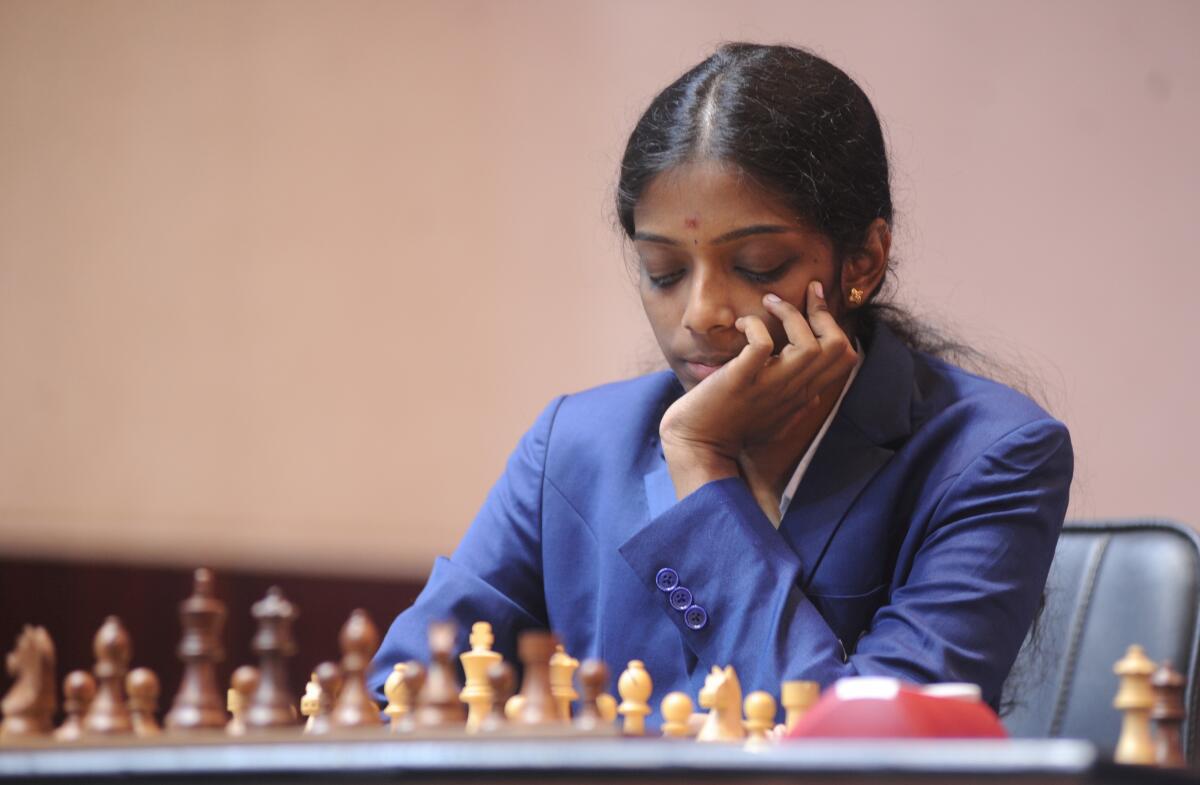 Happy and proud': R Praggnanandhaa's sister Vaishali says he deserved to  win gold in Chess Championship