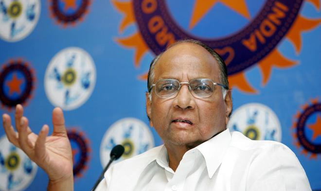 Former BCCI president Sharad Pawar