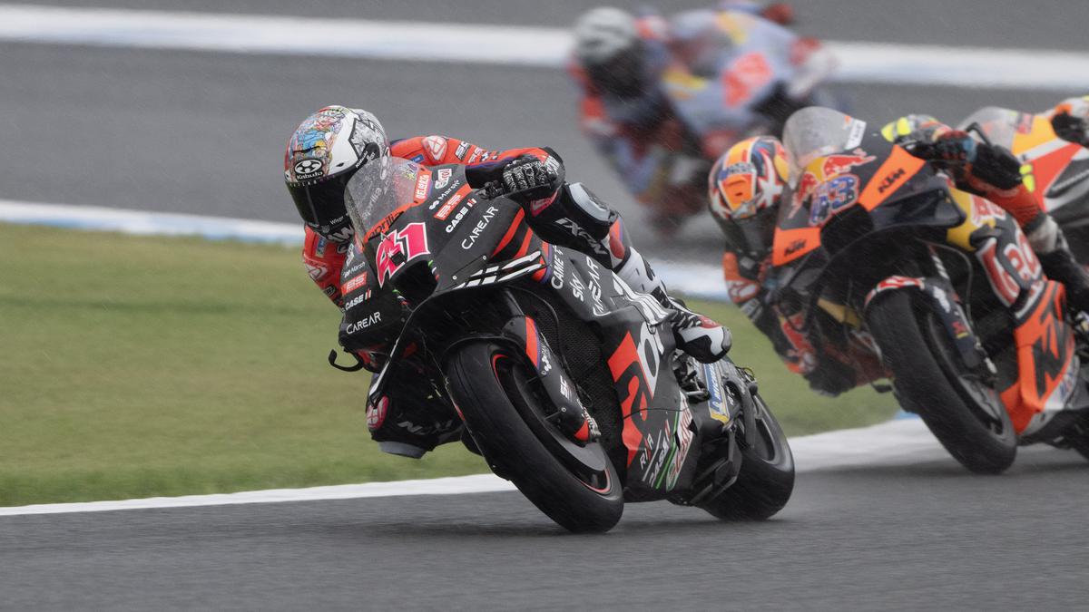 Espargaro clocks record Indonesia MotoGP lap, Bagnaia struggles