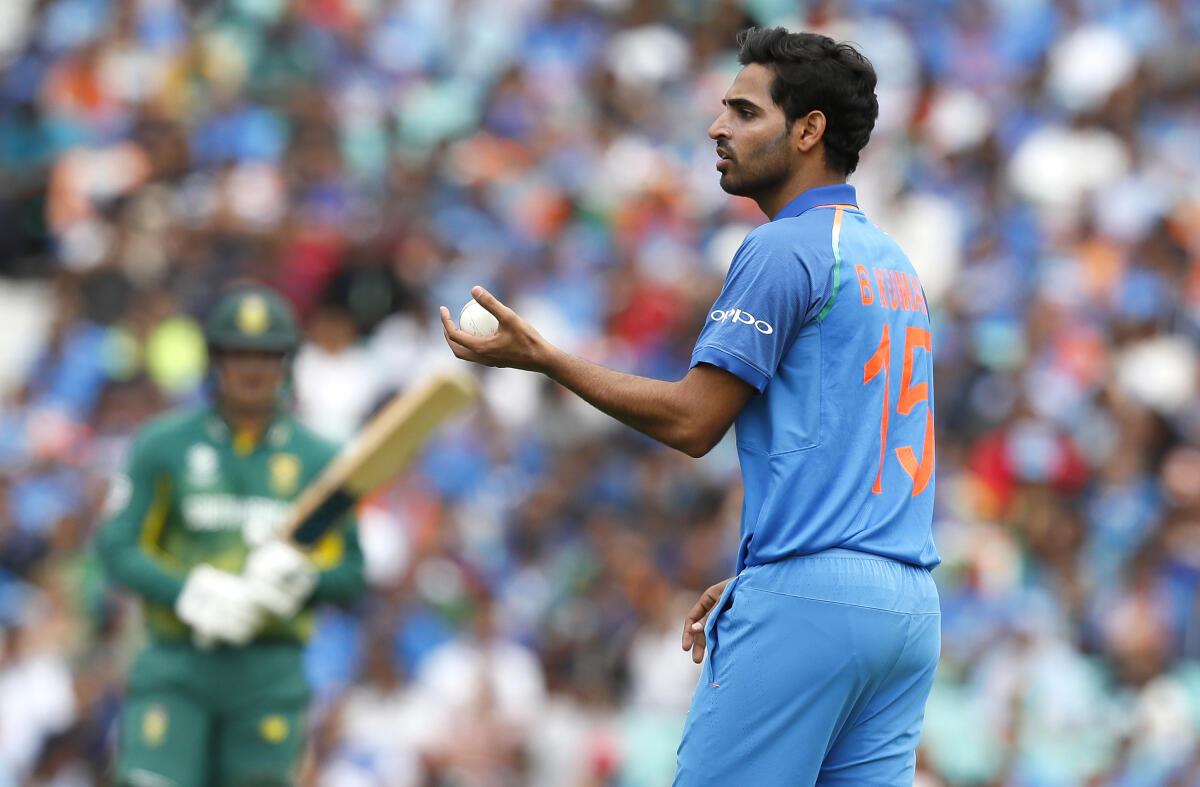 Bhuvneshwar Kumar was India’s top wicket-taker in the 2017 ICC Champions Trophy. 