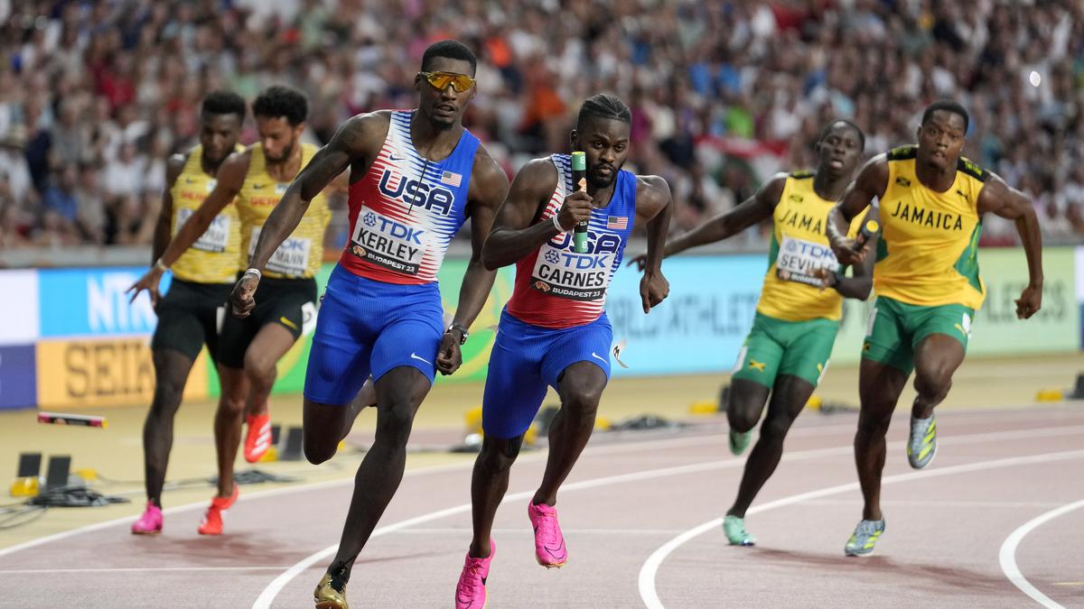 World Athletics Championships 2023: US Safely Into Men’s 4x100m Final ...