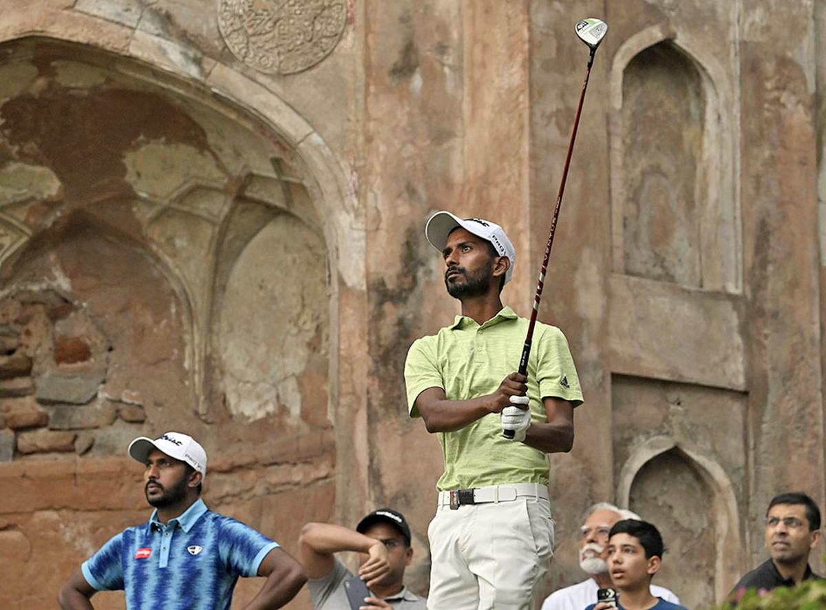 FILE PHOTO: Rashid Khan at the 2023 DGC Open.