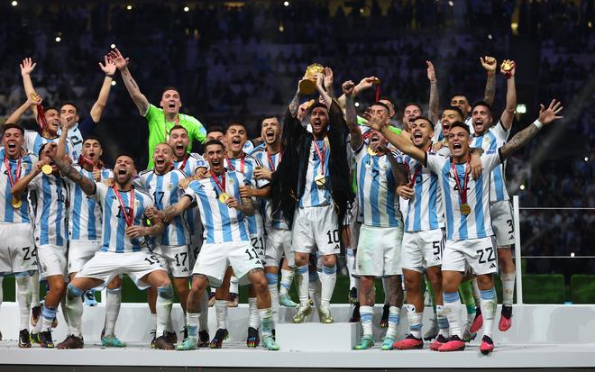 world cup presentation to argentina