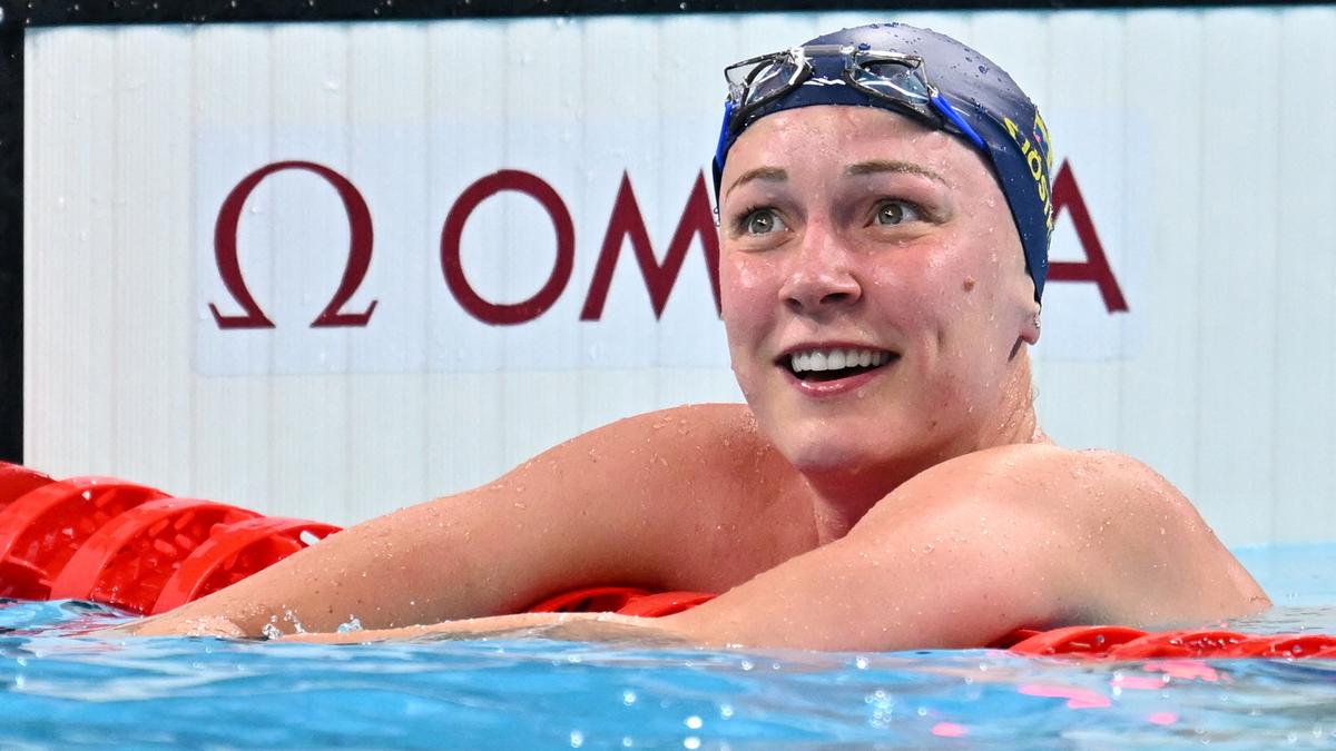 Paris 2024 Olympics: World record holding swimmer Sjostrom adds 50m freestyle gold to 100m title