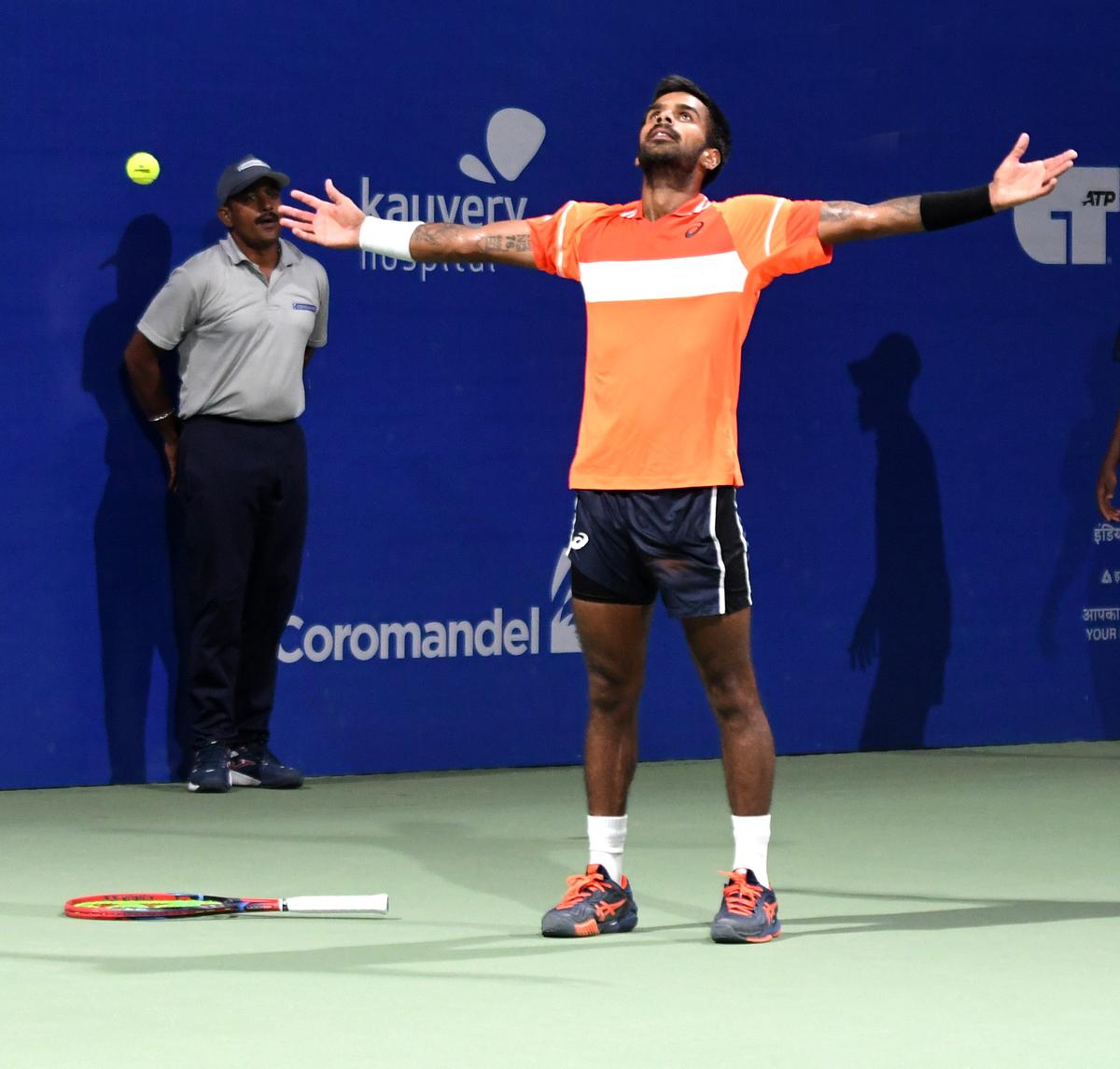 India’s Sumit Nagal made his ATP Top 100 debut after winning the Chennai Open ATP Challenger this year.