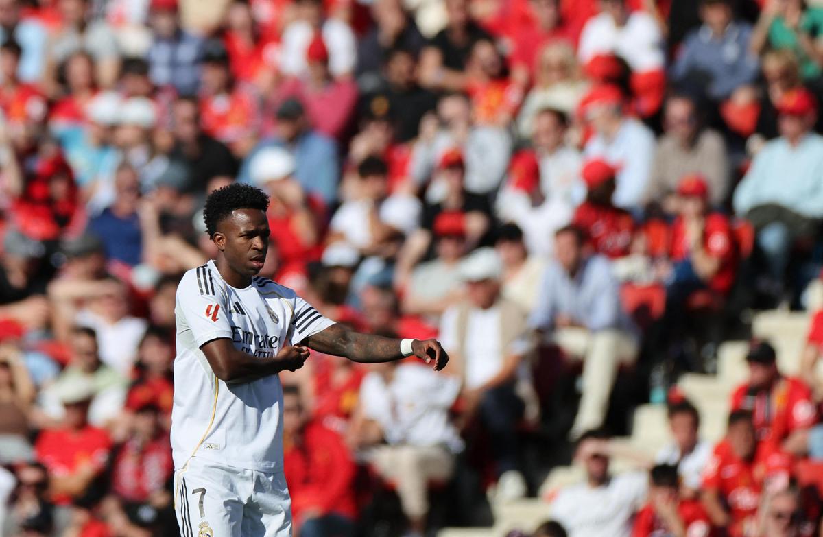 Vinicius povedal, že Madrid sa po víkendovej prehre s Mallorcou bude snažiť byť späť v čo najlepšom stave proti Bayernu.