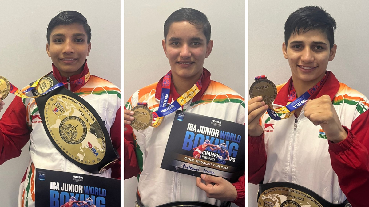 Payal, Akansha, Nisha - Meet India’s gold medallists at junior boxing World Championship 2023