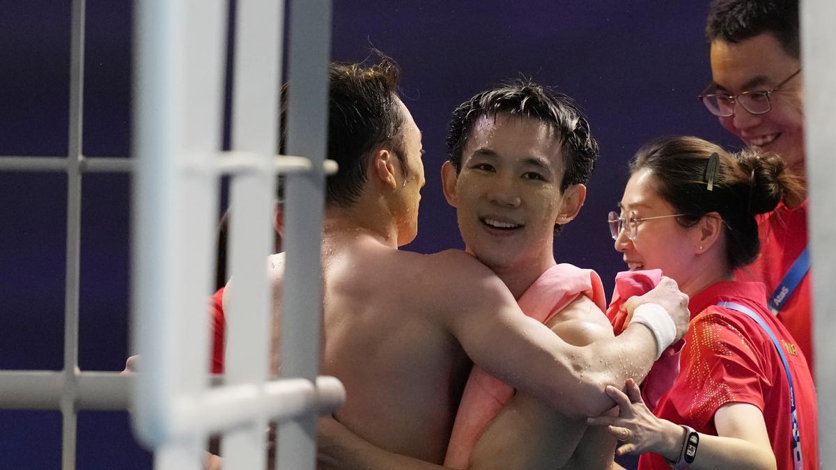 Paris Olympics 2024: China’s Yang and Lian win men’s synchronised 10m platform in diving