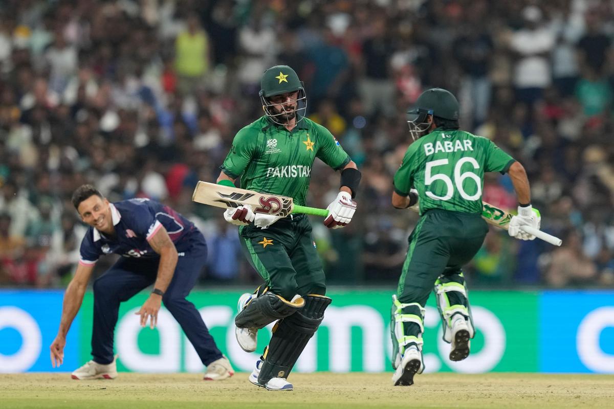 The pair of Babar Azam and Sahibzada Farhan ensured Pakistan scored at close to nine an over.