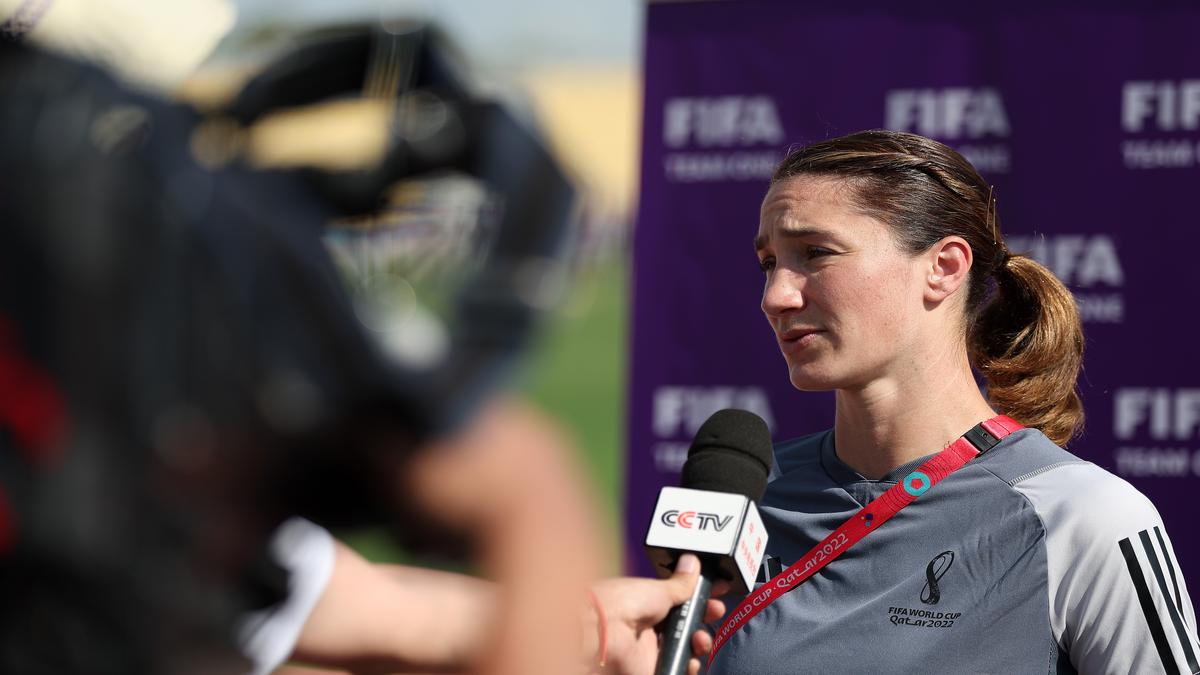 Who is Stephanie Frappart first female referee to officiate in men’s