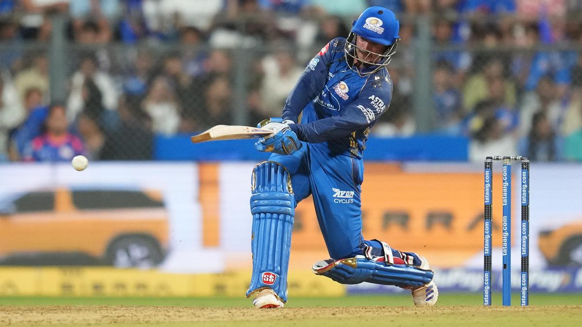MI vs PBKS, IPL 2026: Quinton de Kock smashes 53-ball century for Mumbai Indians against Punjab Kings
