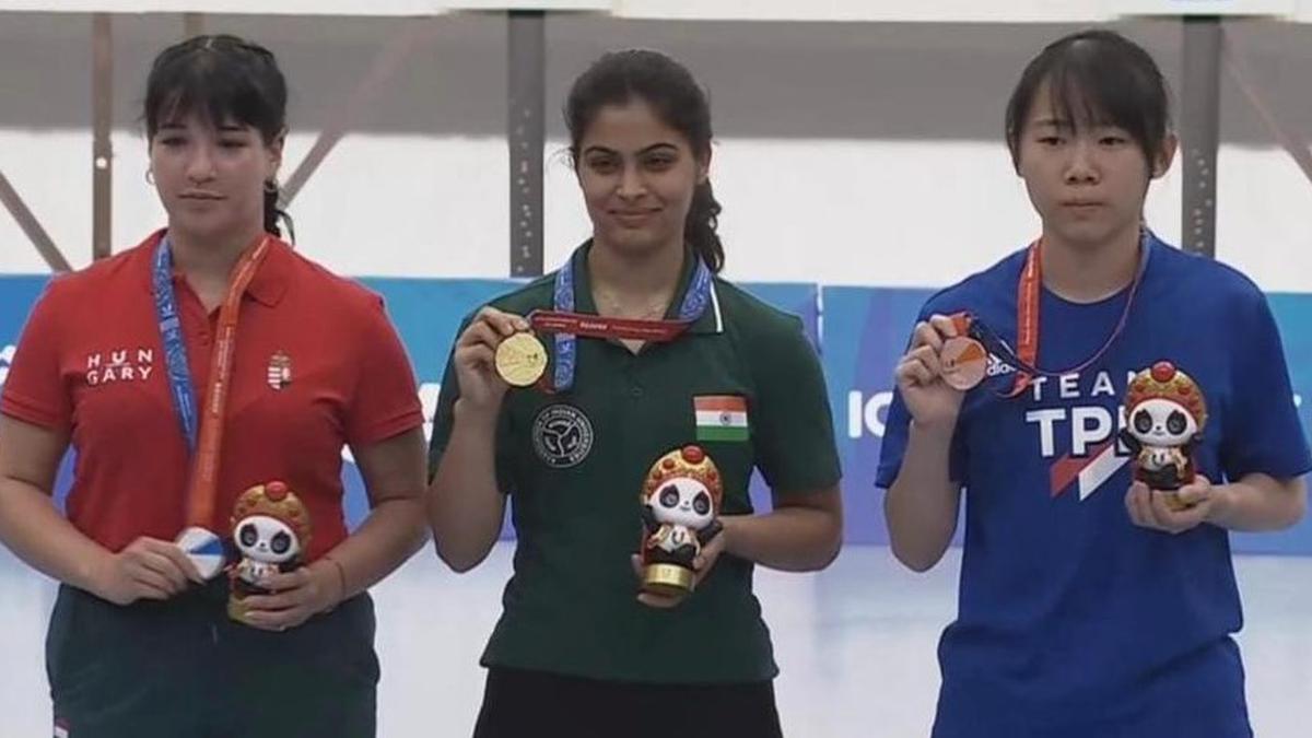 World University Games: India bags three shooting gold medals as Bhaker, Valarivan shine