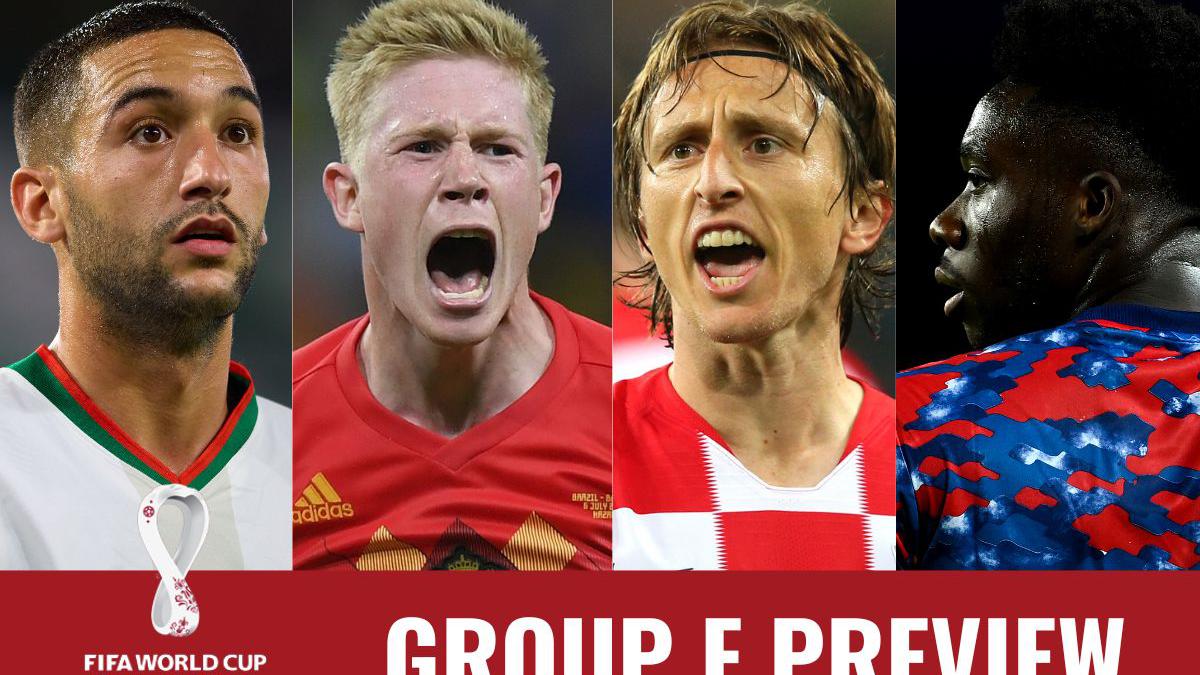 FIFA World Cup, Group F: Belgium, Canada, Morocco, Croatia, squad guide, analysis for Qatar 2022