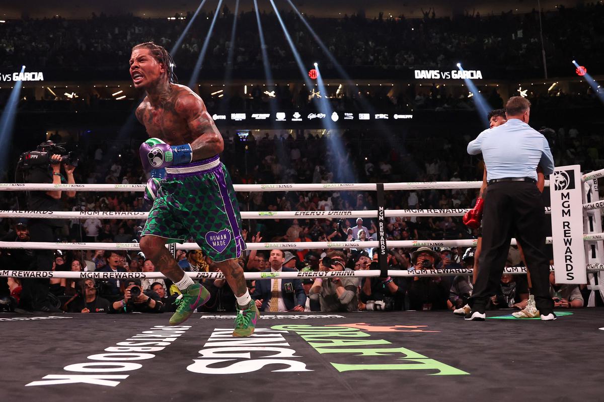 Gervonta Davis knocks out Ryan Garcia in seventh round, extends undefeated streak to 29 fights