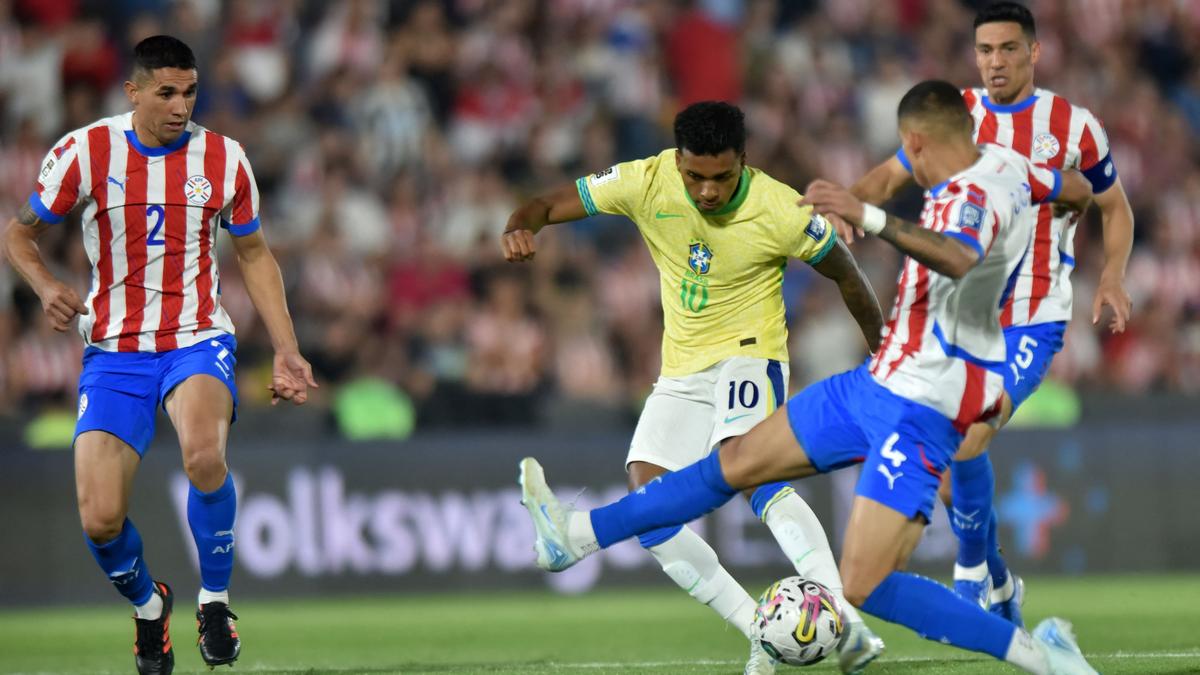 2026 FIFA World Cup qualification: Diego Gomez’s goal gives Paraguay historic win over lackluster Brazil