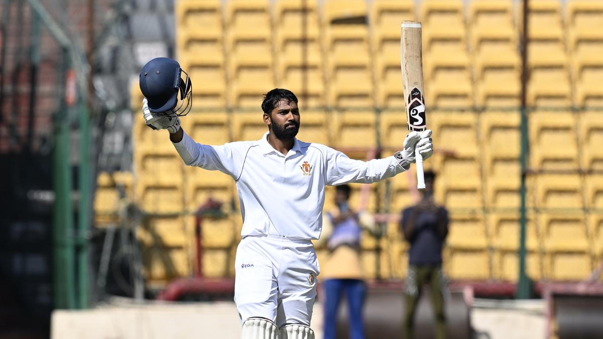 Ranji Trophy 2024-25: Smaran double century puts Karnataka in driving seat against Punjab on Day 2