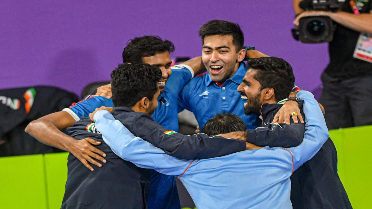 Commonwealth Games 2022: ‘We are more mature now’, says Sathiyan after table tennis men’s team defends gold