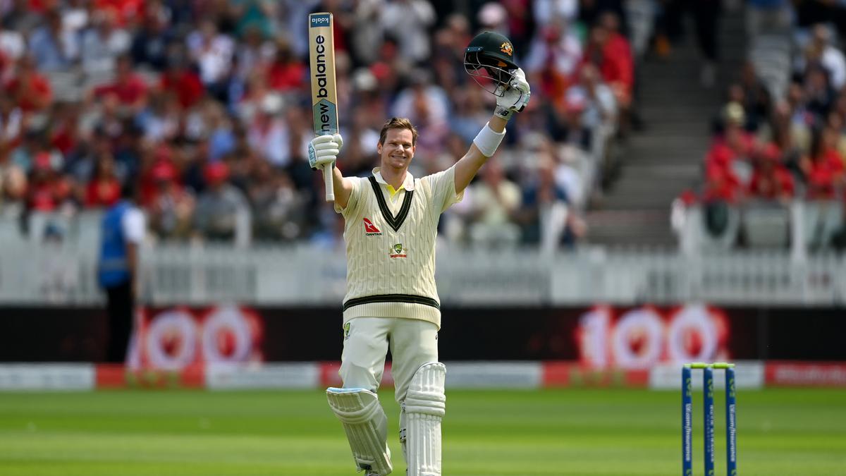 Steve Smith scores 32nd Test hundred, 12th in Ashes