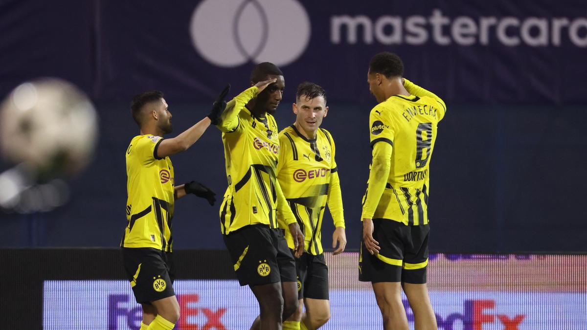 UEFA Champions League 2024-25: Dortmund beats Dinamo Zagreb 3-0 to stay firmly on qualification course