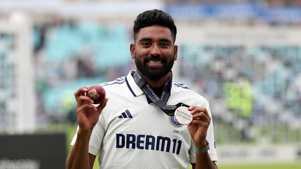 Mohammed Siraj nominated for ICC’s Player of the Month award for Oval heroics