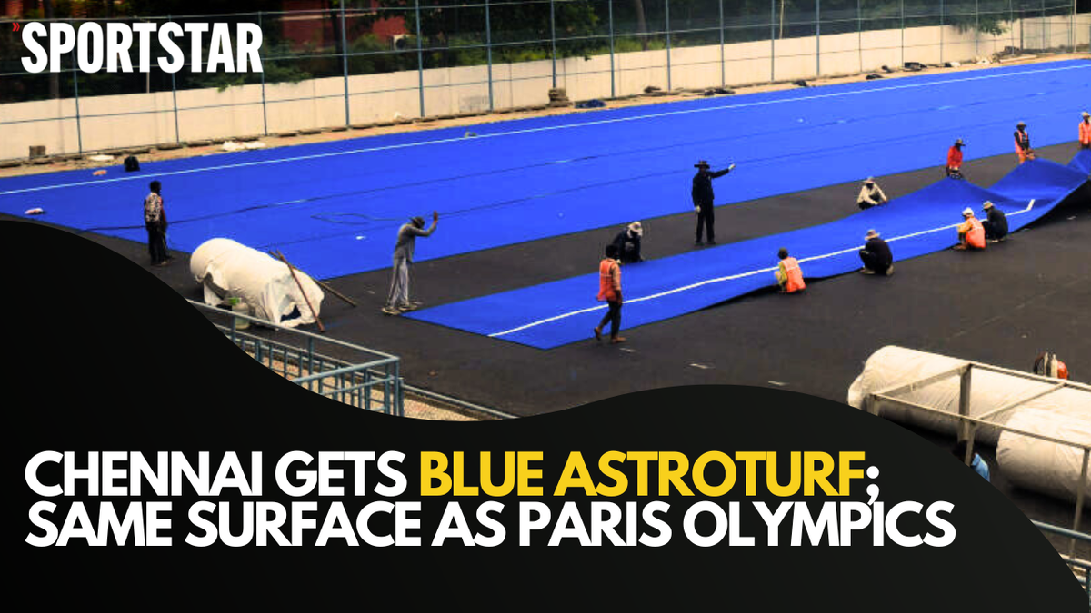 Watch: Chennai gets zero-carbon hockey Astroturf ahead of Asian Champions Trophy