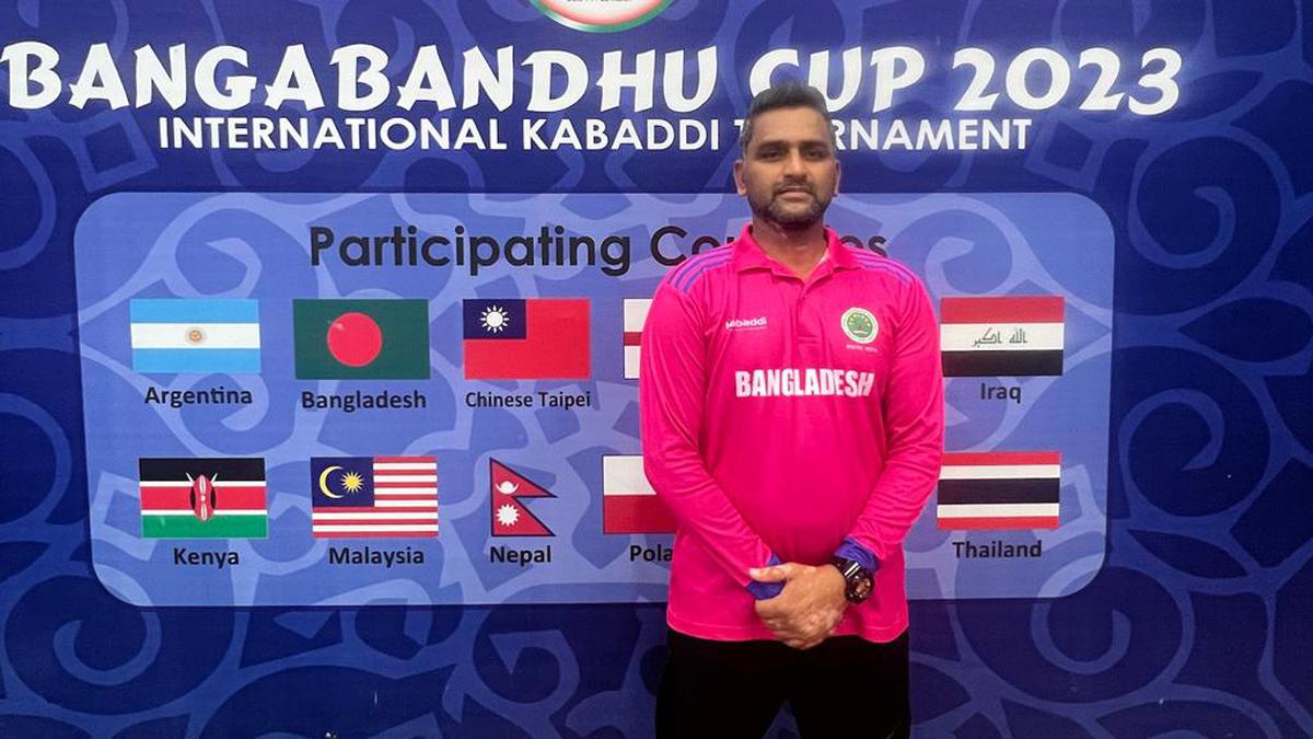 Pro Kabaddi League coach Srinivas in charge of Bangladesh senior team’s destiny at Asian Games