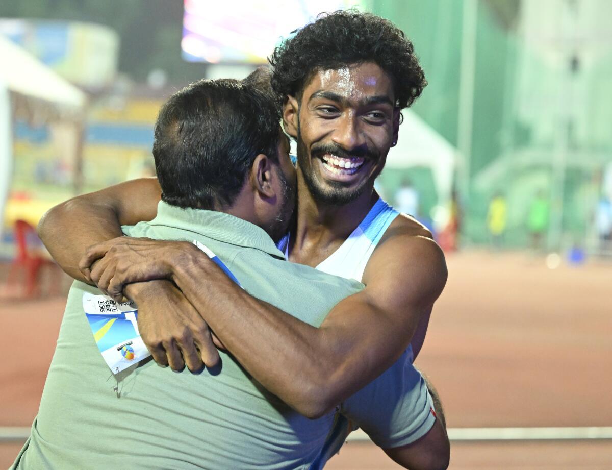 Vishal says his father has always been at the finish line of r