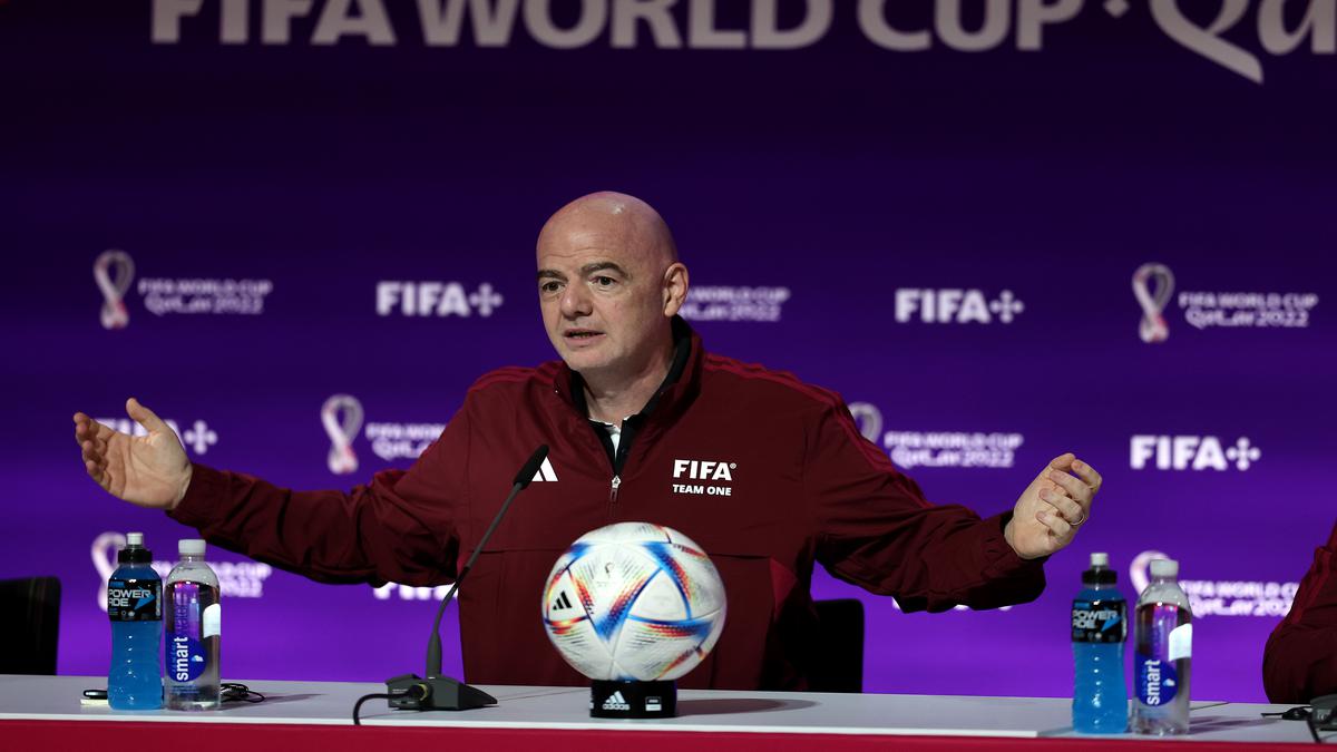 Infantino at FIFA World Cup: ‘Today I feel Qatari... Arab... African... gay... disabled... a migrant worker’