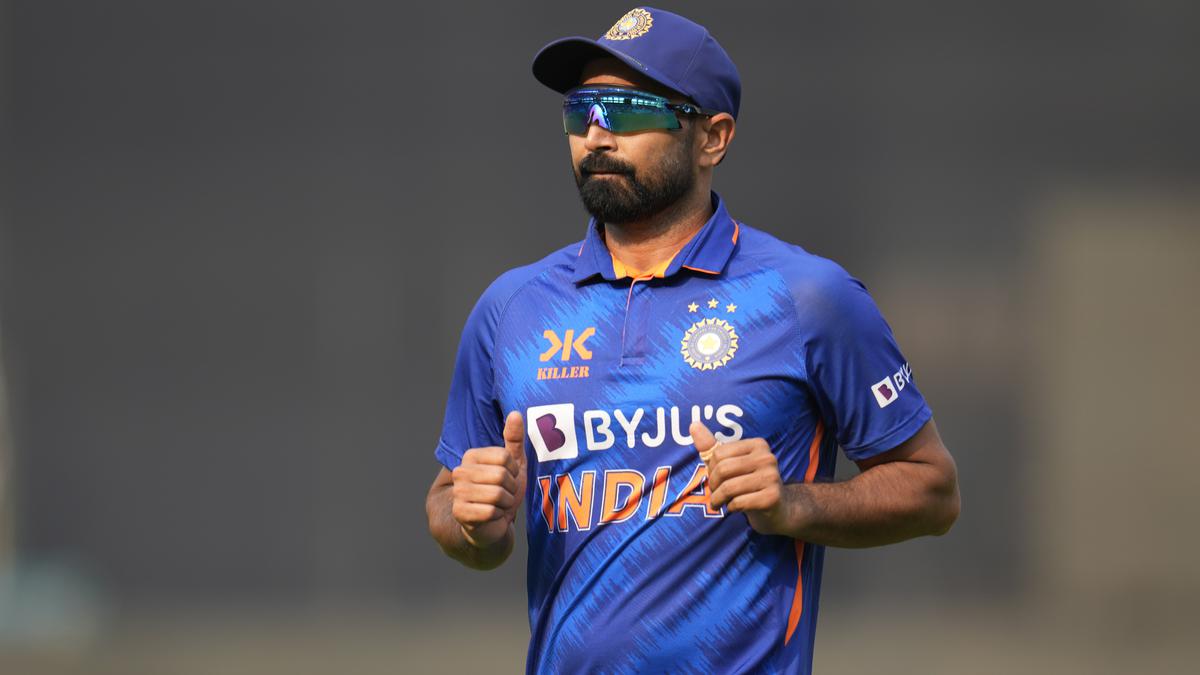 Shami: More match-time is the priority in ODI World Cup year