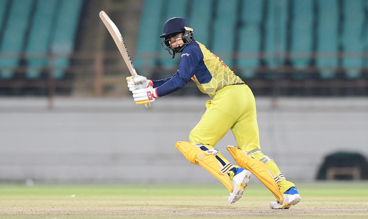 Baba Indrajith ended up as the top run-getter for Tamil Nadu but faced disappointment again when his brave effort in Tamil Nadu’s 294-run chase against Haryana in the Vijay Hazare Trophy semifinal went in vain.