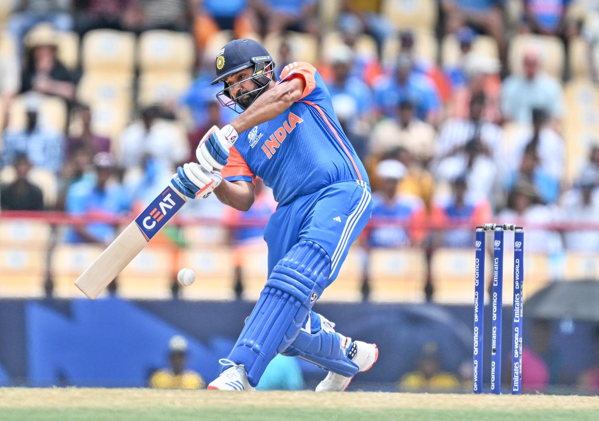 Rohit Sharma against Australia.