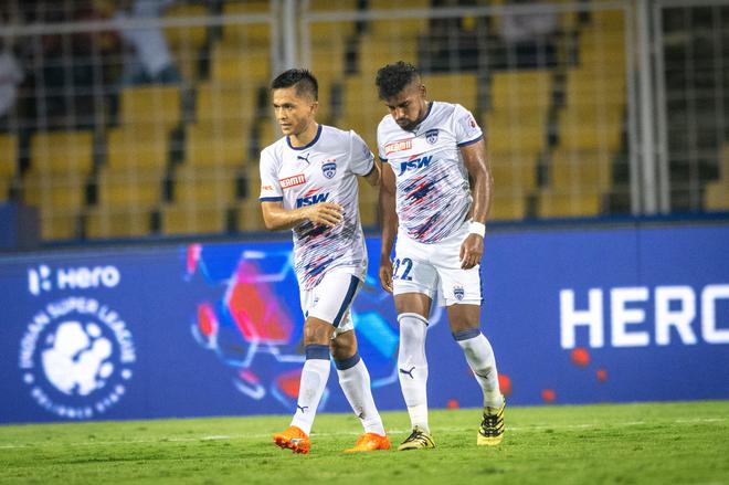 Sunil Chhetri of Bengaluru FC and Roy Krishna of Bengaluru FC scored in the final.