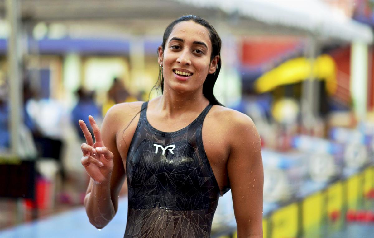 Swimmer Kalyani wins her 50th medal at national level