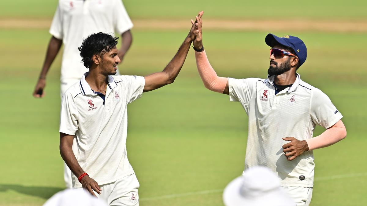 Ranji Trophy 2024-25: Ajith Ram shines with the ball as Tamil Nadu bundles Railways for 229 on Day 1