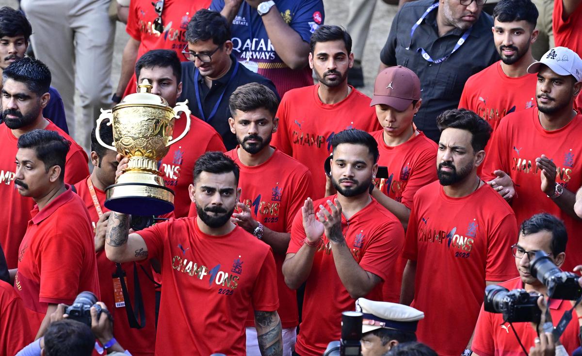 RCB won its maiden IPL title this year, beating PBKS in the final.