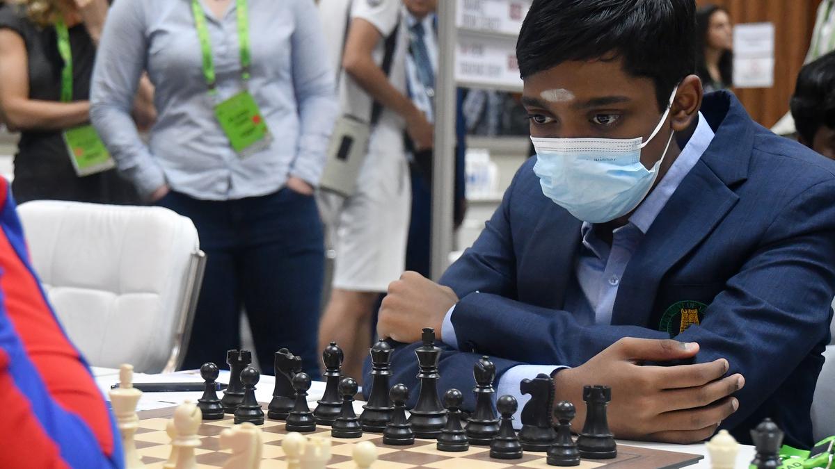 Asian Chess Championship Tenacious Praggnanandhaa shares fourway lead