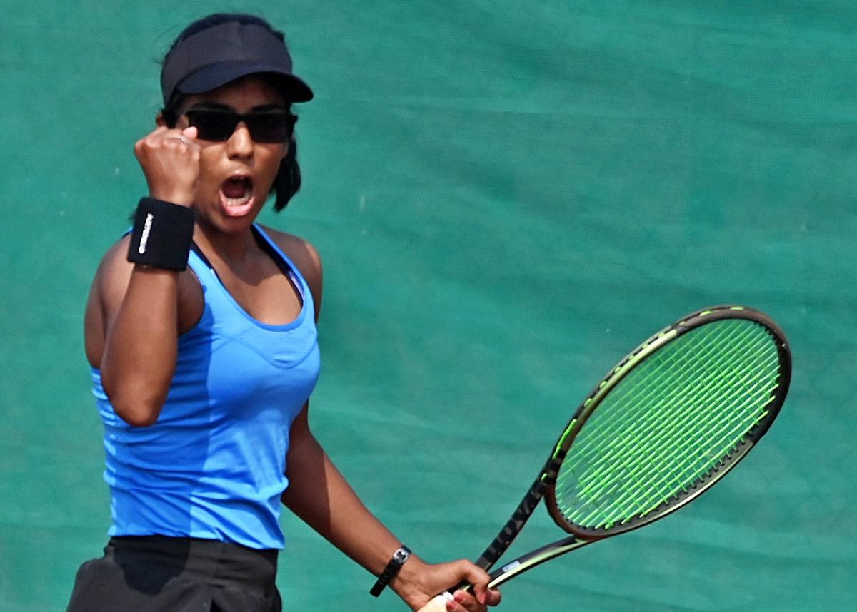 ITF Womens tennis Qualifier Sandeepti knocks out top seed Marcinkevica in pre-quarters